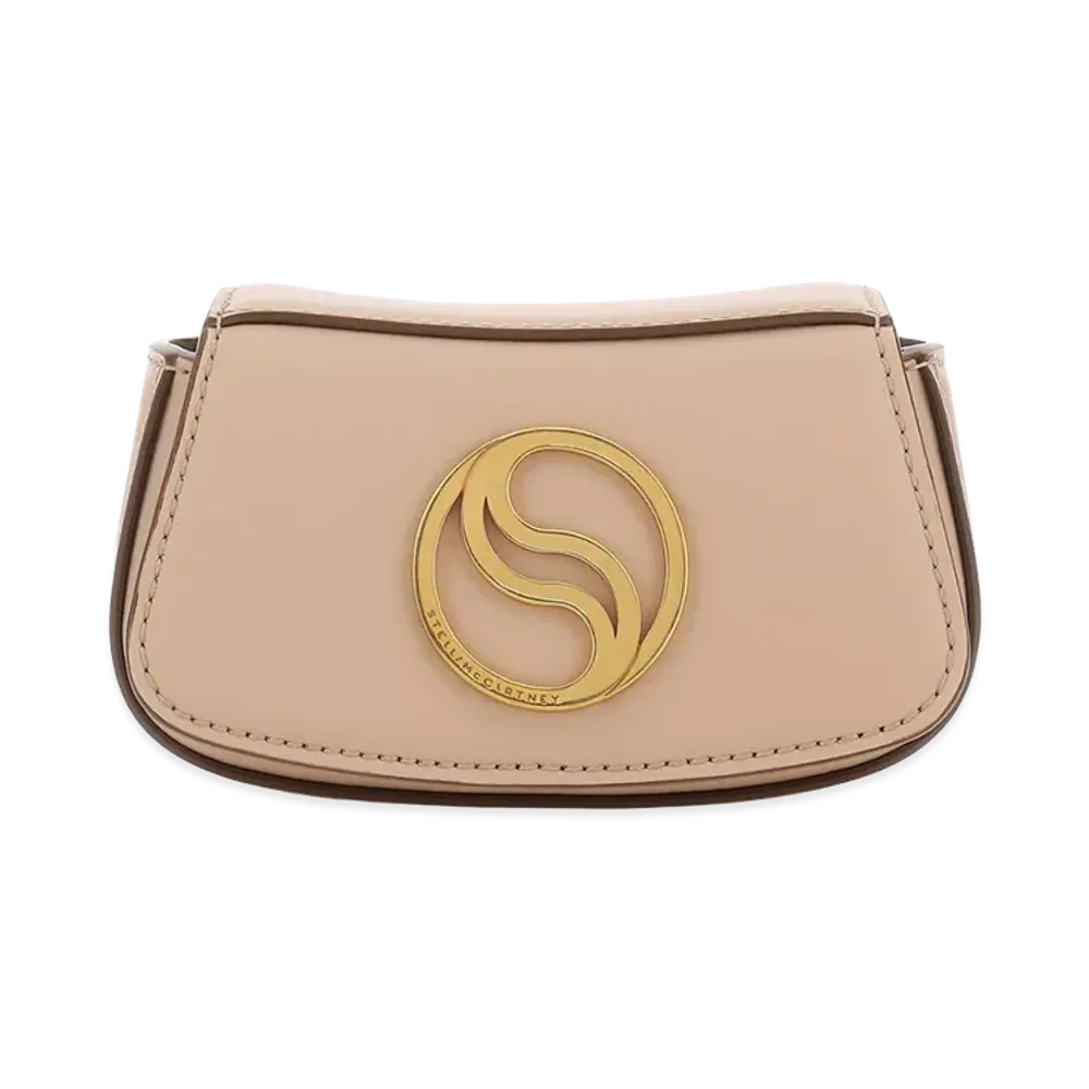 STELLA McCARTNEY Women's Skin Alter Mat Mini Shoulder Bag "Rose/Pink"