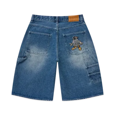 BlackEyePatch OG Boy Baggy Shorts "Indigo"