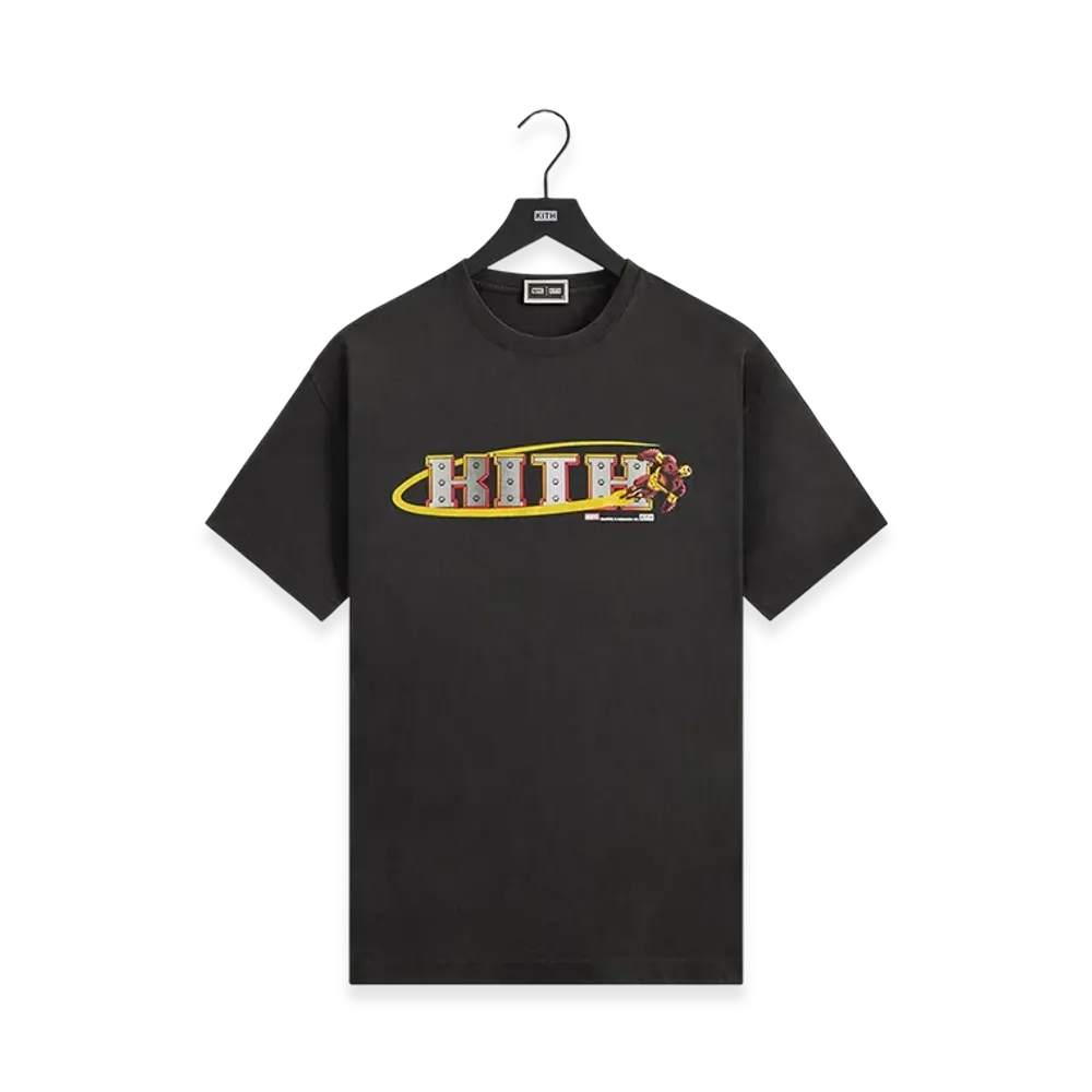 Kith x Marvel Iron Man Vintage Tee "Black"