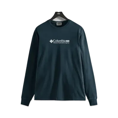 Kith x Columbia Element Exploration Agency L/S Tee "Abyss"