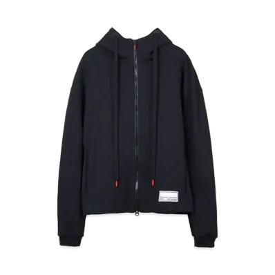TAIGALIONA ANTI VIRUS ZIP UP HOODED "BLACK"
