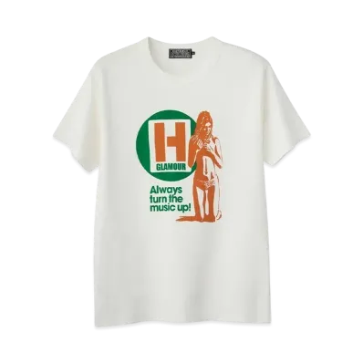 HYSTERIC GLAMOUR H Hours T-Shirt "White"