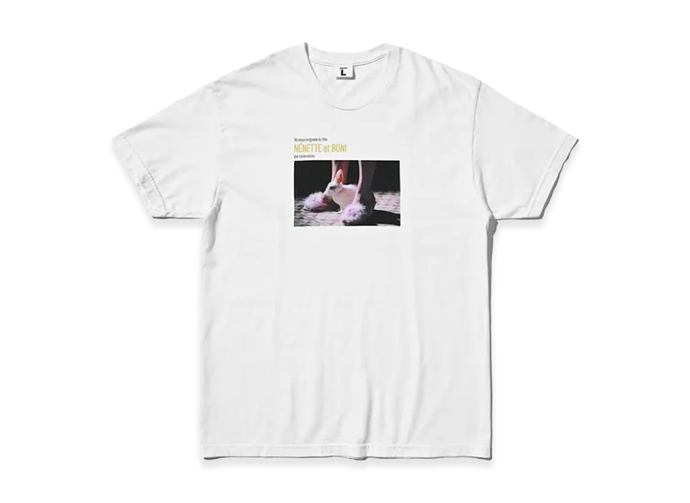 weber x Nenette and Boni T Shirt Rabbit "White"