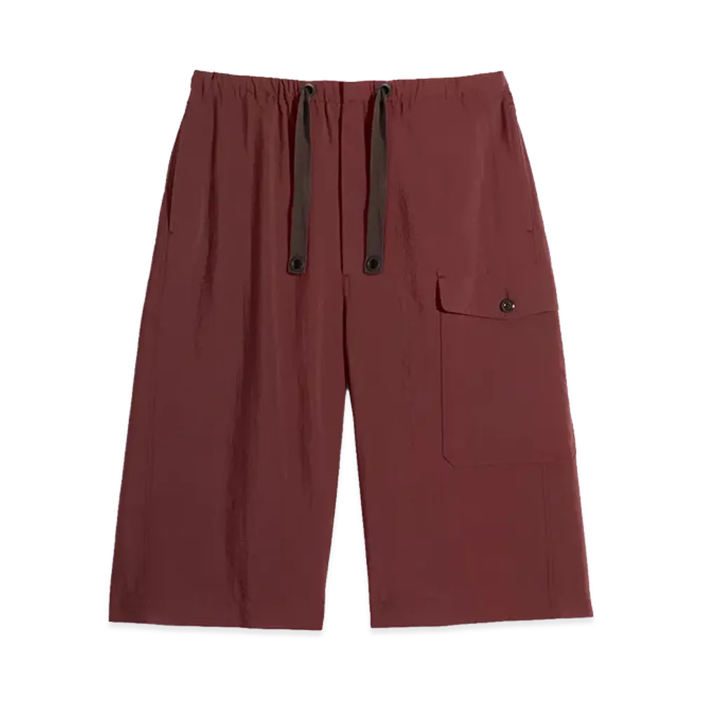 LEMAIRE Washed Technical Cotton Cargo Easy Shorts "Porto"