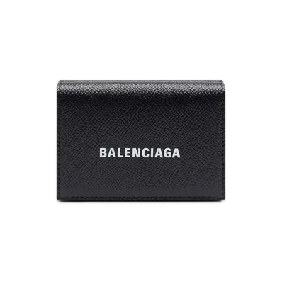 BALENCIAGA Cash Mini Wallet "Black"