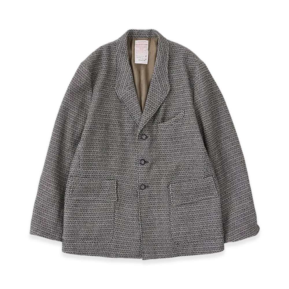 NICENESS N.Yorke N-Tweed Hunting Jacket "Heather Gray"