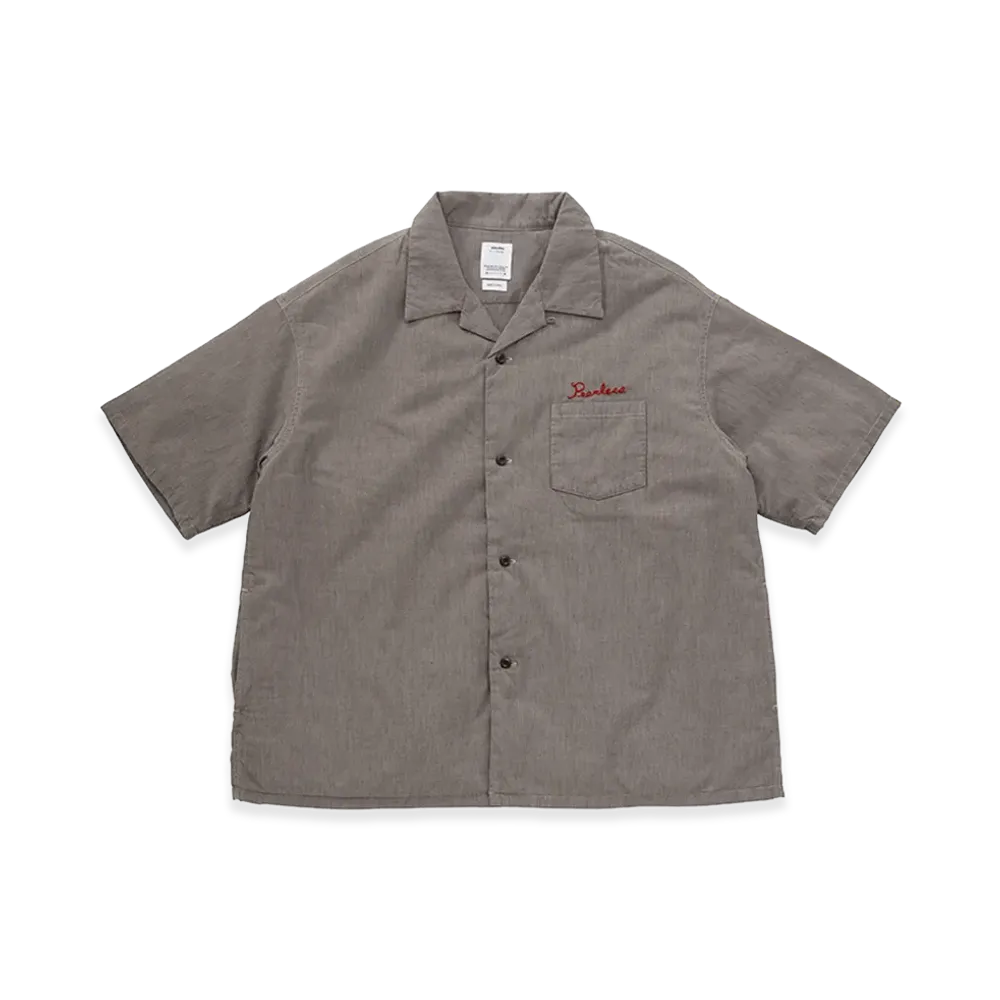 visvim Wallis Down Shirt S/S "Brown"