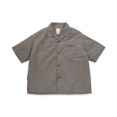 visvim Wallis Down Shirt S/S "Brown"