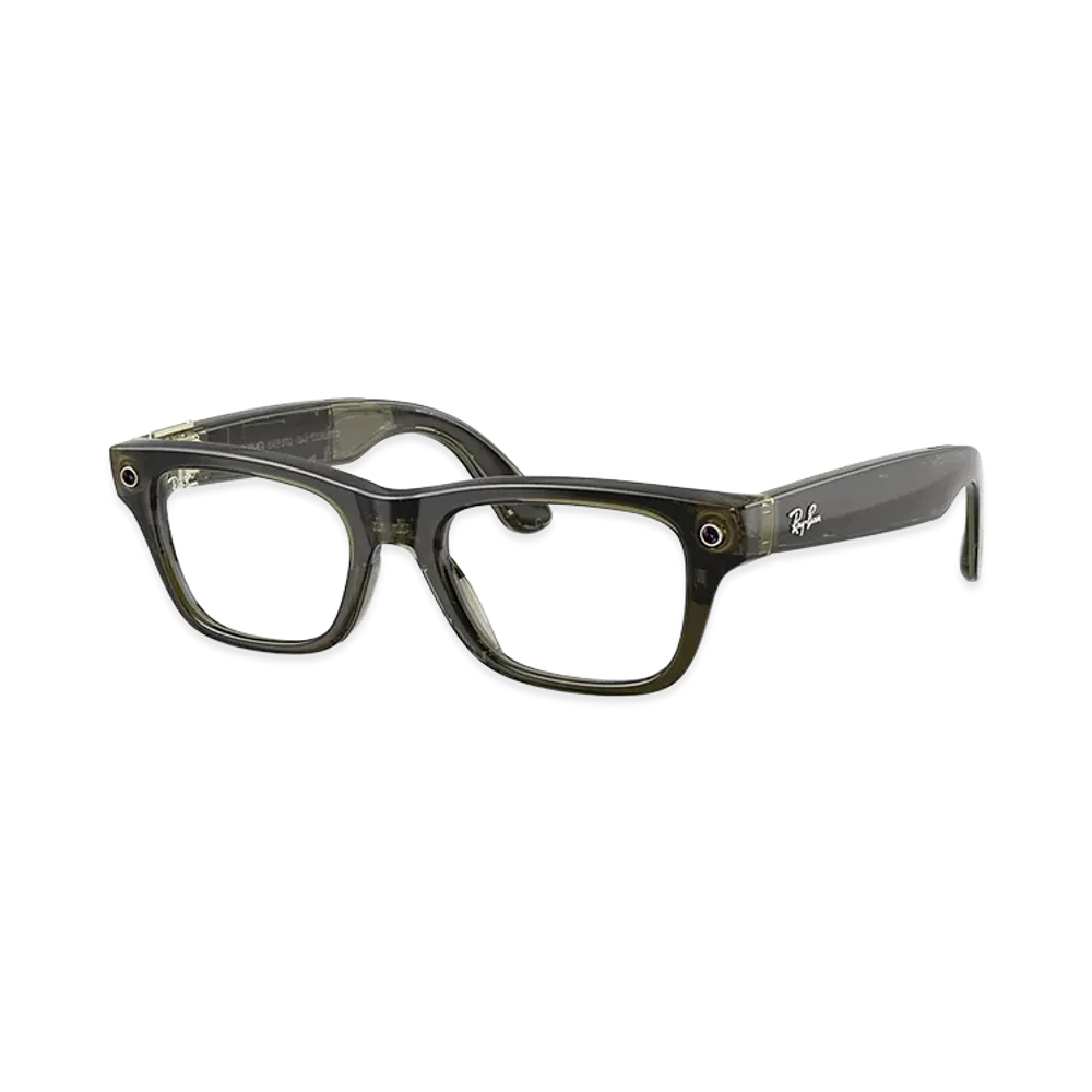 Ray-Ban Meta Blayzer Optics - Gen 2 "Transparent Dark Olive"