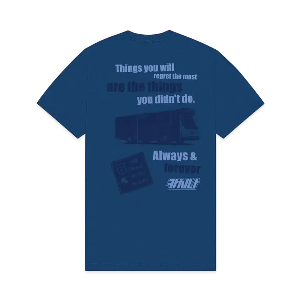 ANTI SOCIAL SOCIAL CLUB x Kasina Tour Bus Tee "Blue"