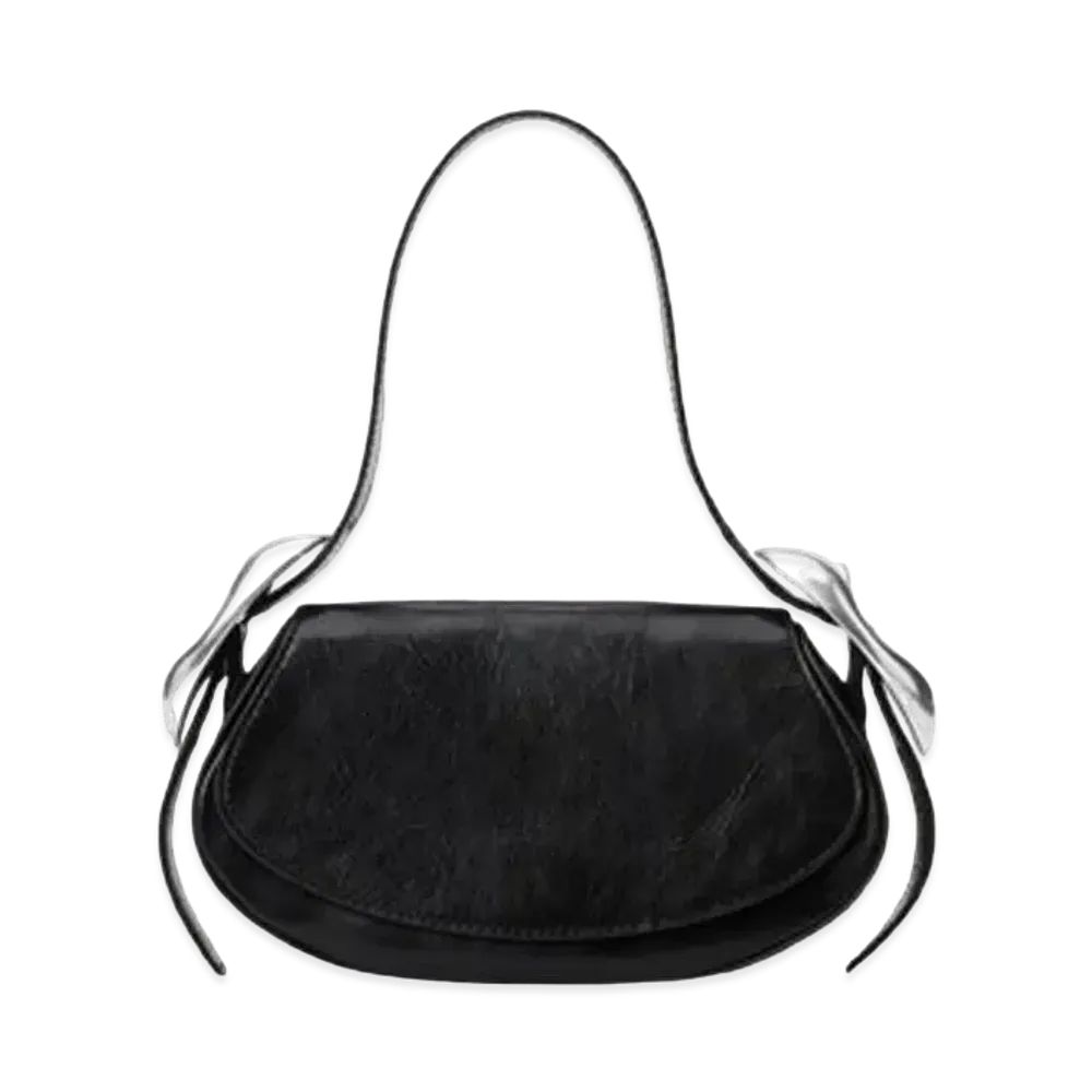 Alexander Wang Orb Small Flap Bag "Black"
