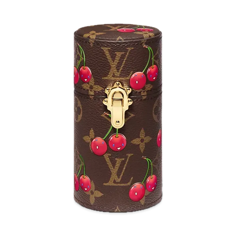 Louis Vuitton x Takashi Murakami Travel case (100ML) "Cherry Brown"