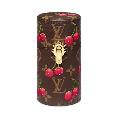 Louis Vuitton x Takashi Murakami Travel case (100ML) "Cherry Brown"