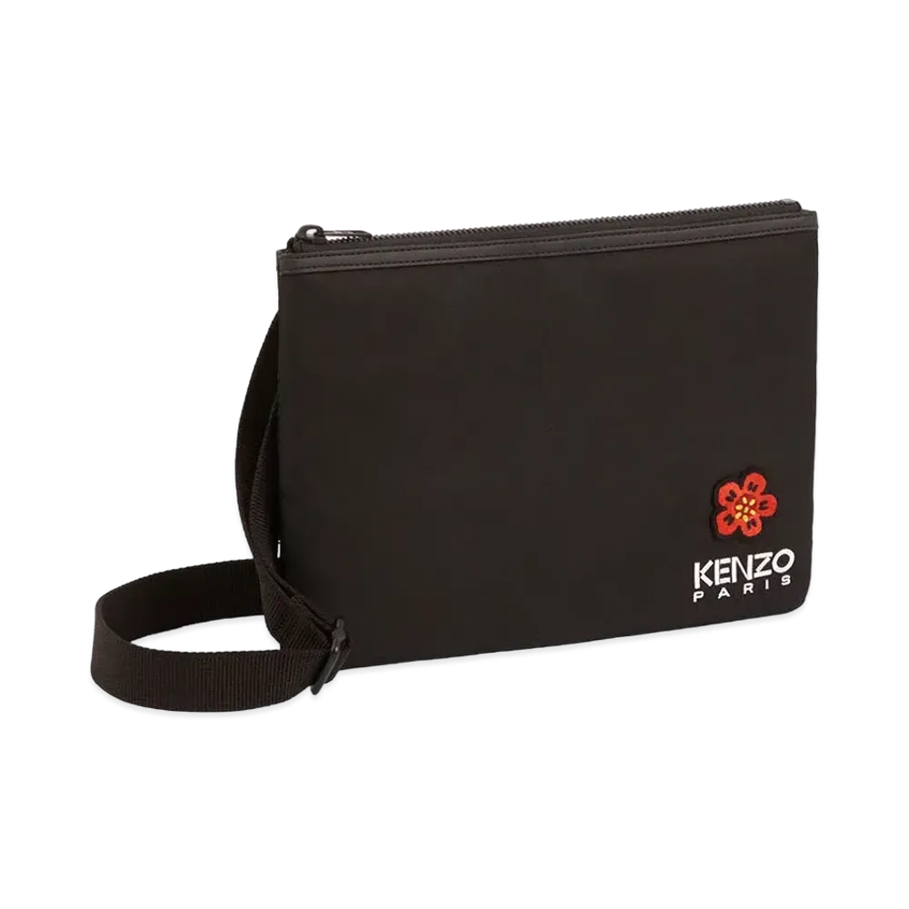 KENZO Crest Crossbody Bag "Black"