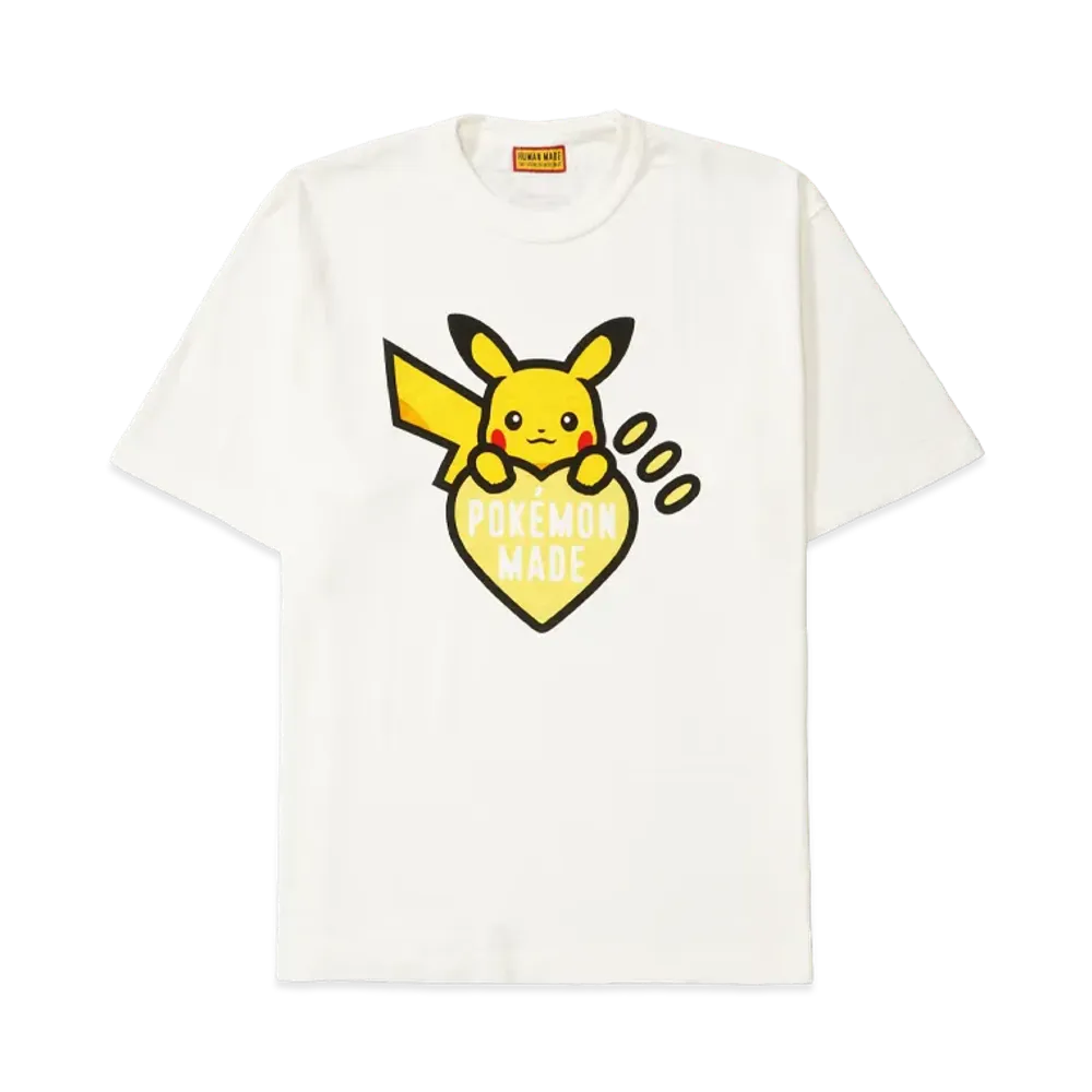 HUMAN MADE x Pokemon Made Graphic T-Shirt (Pikachu) Shinsaibashi "White"