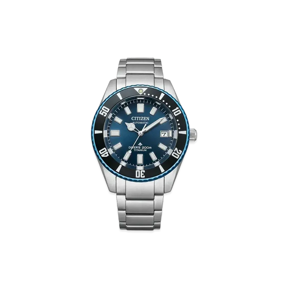CITIZEN Promaster Marine Mechanical Diver 200m 35th Anniversary Limited Model World Exclusive 4500 "Blue/Black" NB6026-56L