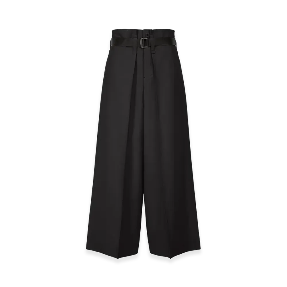 132 5. ISSEY MIYAKE Flat Square Bottoms "Black"