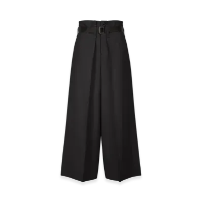 132 5. ISSEY MIYAKE Flat Square Bottoms "Black"