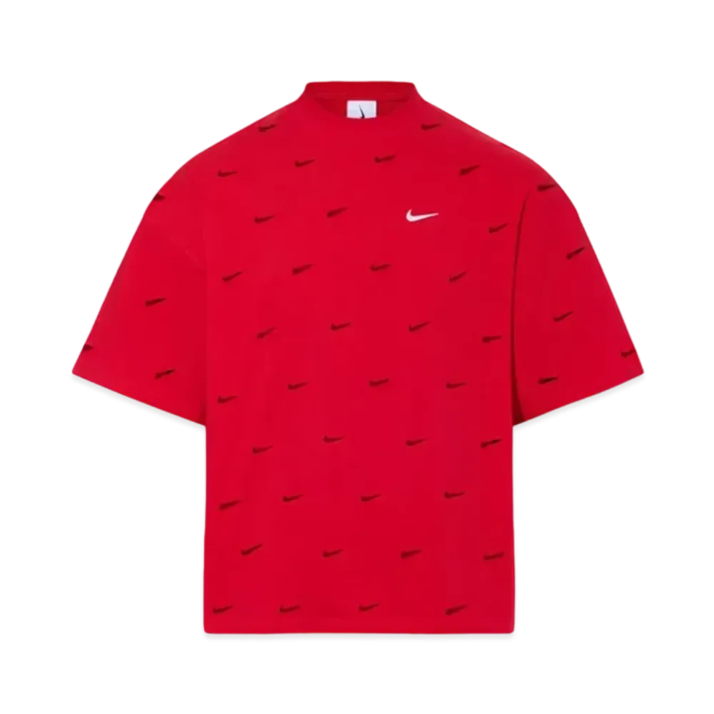 Nike x Jacquemus Le T-shirt Swoosh "Dark Red"