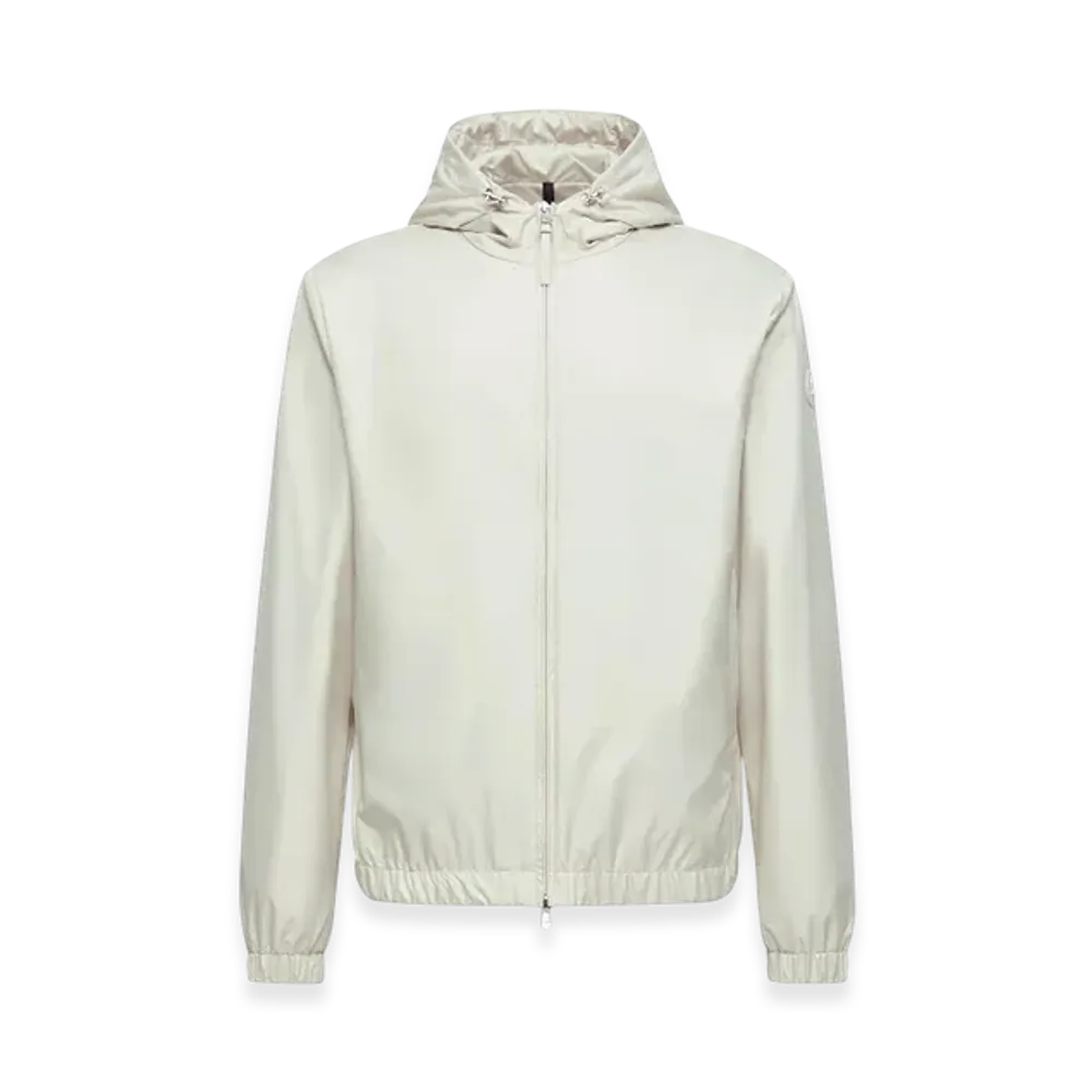 MONCLER Domene Hooded Windbreaker "White Ivory"