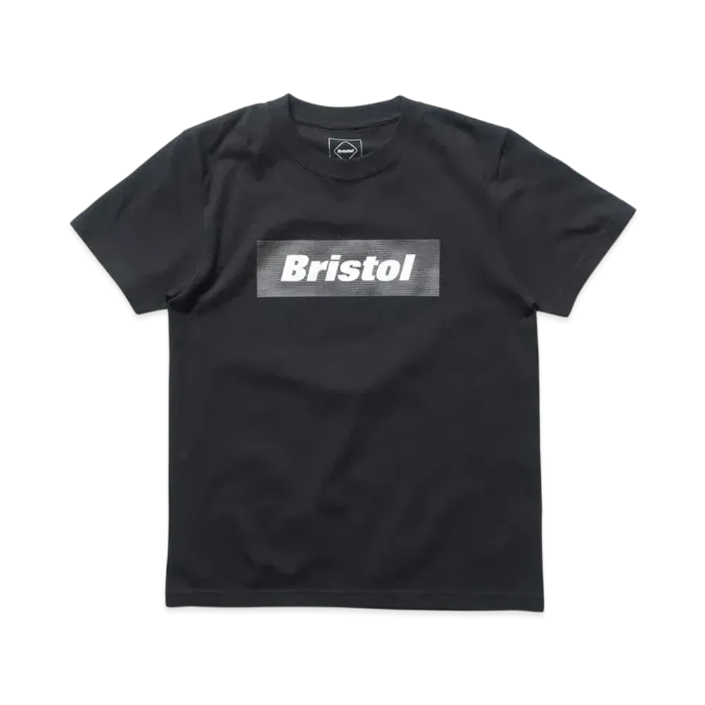 F.C.Real Bristol for Kids Speed Camo Box Logo Tee "Black"
