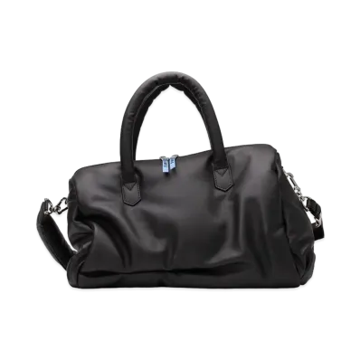 Maison MIHARA YASUHIRO Puffer Boston Bag "Black"