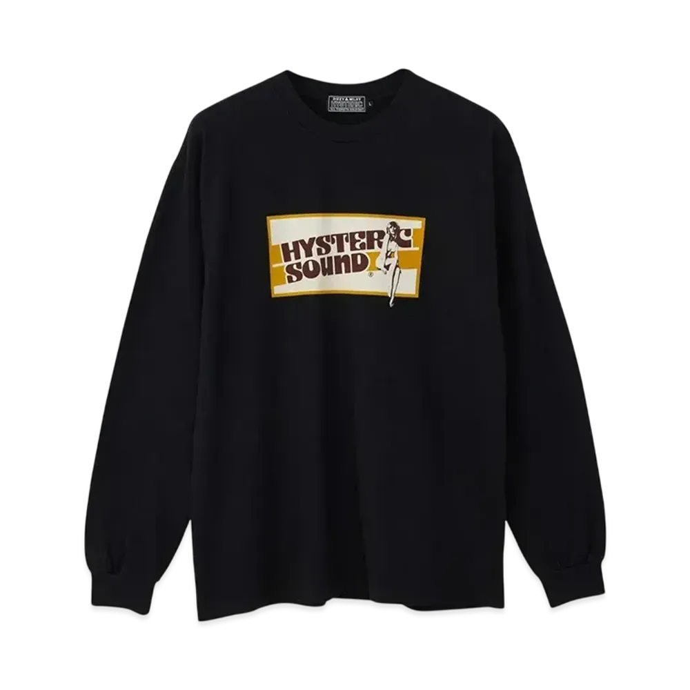 HYSTERIC GLAMOUR Hysteric Sound T-Shirt "Black"