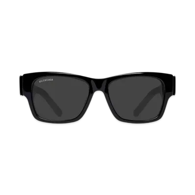BALENCIAGA Max Square AF Sunglasses "Black"