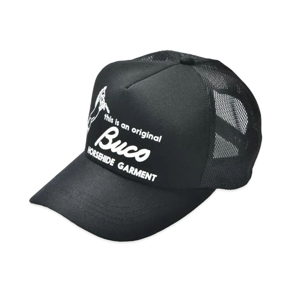 THE REAL McCOY'S Buco Mesh Cap / This Is An Original Buco "Black"