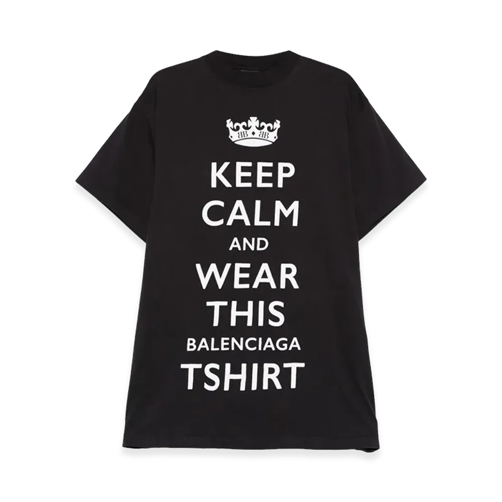 BALENCIAGA Women's T-Shirts "Black"