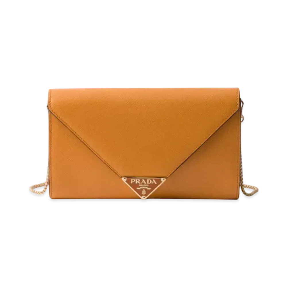 PRADA Saffiano Leather Mini-Bag "Amber"