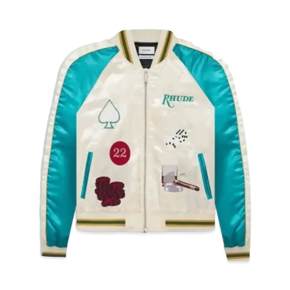 RHUDE Smoking Jacket "White"