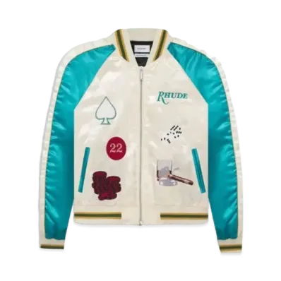 RHUDE Smoking Jacket "White"