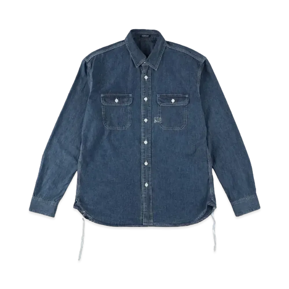 WIND AND SEA x DENHAM Denim Shirt "Indigo"