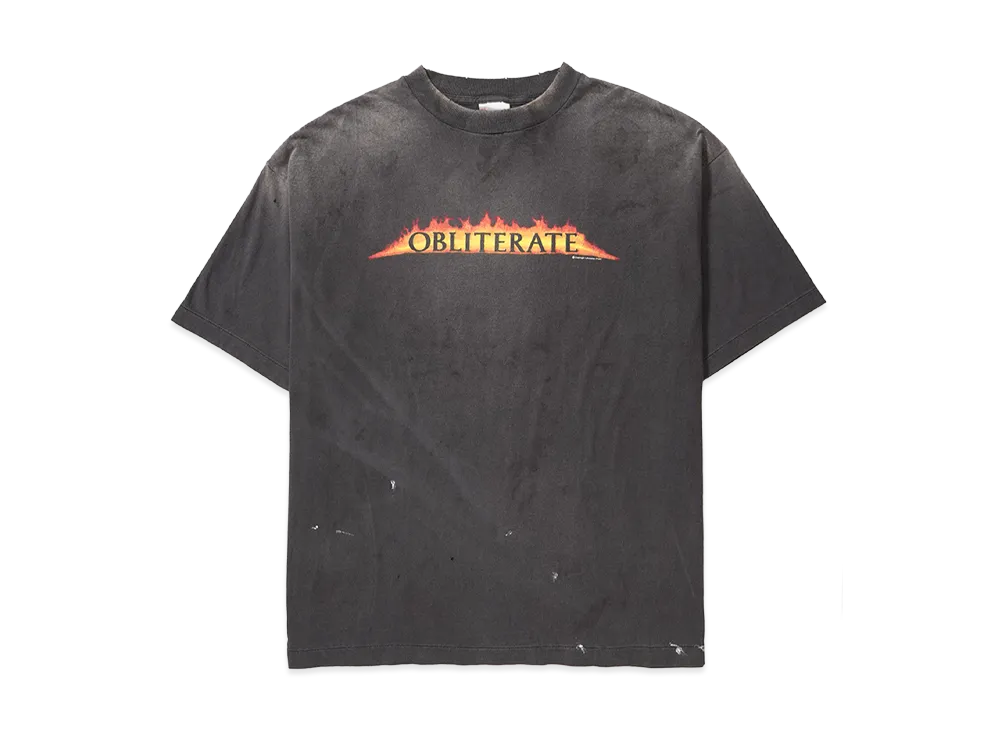 SAINT Mxxxxxx SS Tee_Obliterate "Black" 