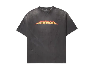 SAINT Mxxxxxx SS Tee_Obliterate "Black"