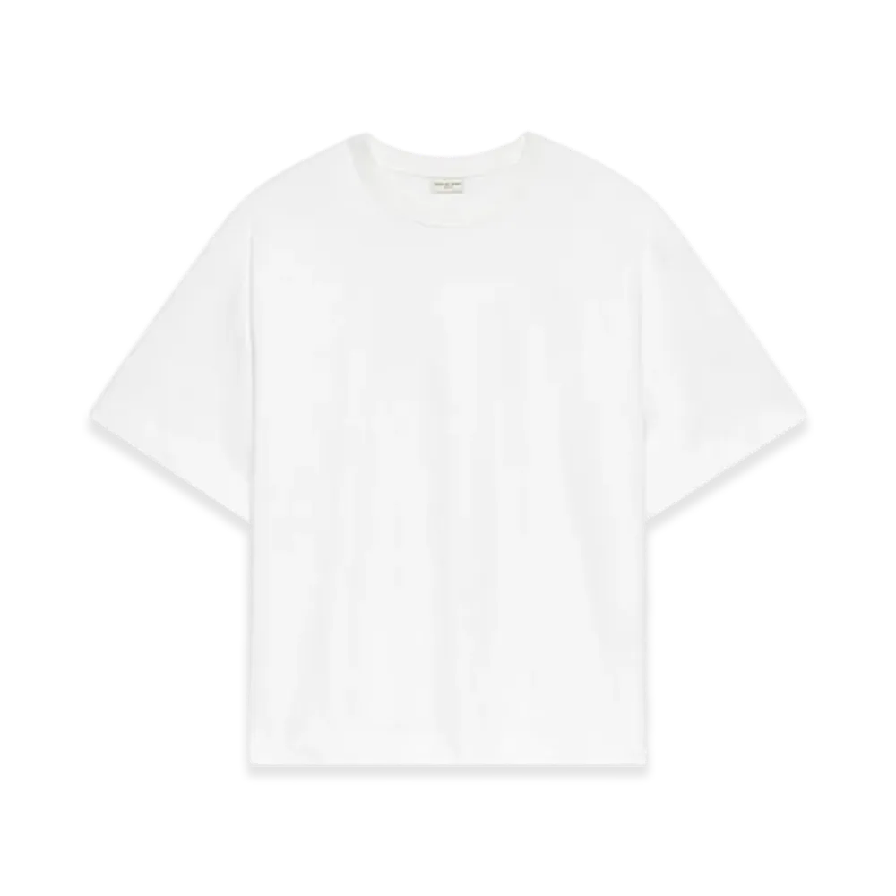 DRIES VAN NOTEN Women's Loose Cotton Tee "White"