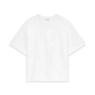 DRIES VAN NOTEN Women's Loose Cotton Tee "White"