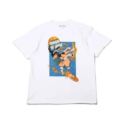 atmos x NitoriShayaka x manico Tee "White"