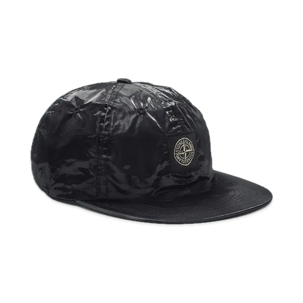 Supreme x Stone Island New Silk Light 6-Panel "Black"