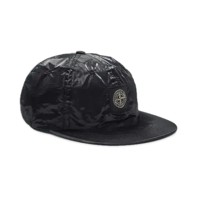 Supreme x Stone Island New Silk Light 6-Panel "Black"