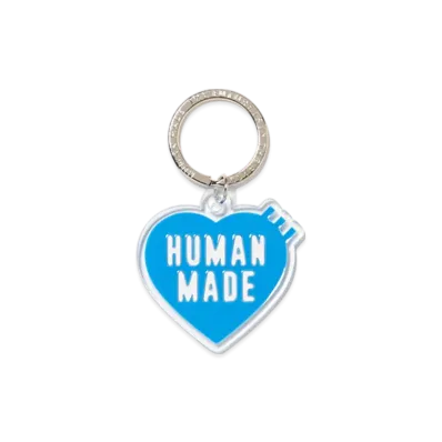HUMAN MADE Heart Keyring "Blue"