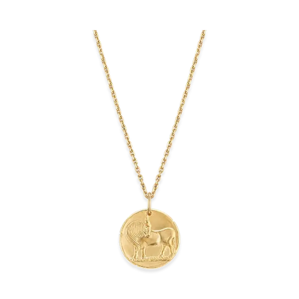 Van Cleef & Arpels Zodiaque medal Tauri Taurus "18K Yellow gold"