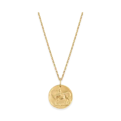Van Cleef & Arpels Zodiaque medal Tauri Taurus "18K Yellow gold"