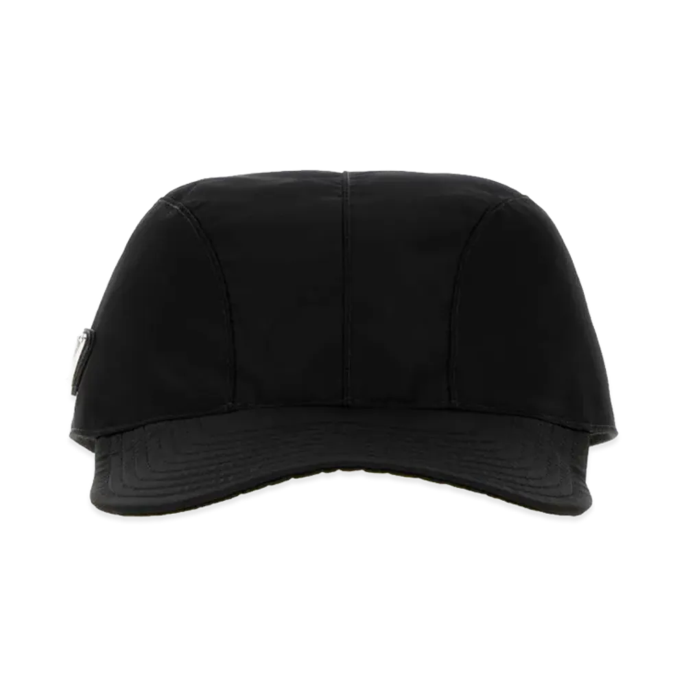 PRADA Re-Nylon Baseball Cap "Black"