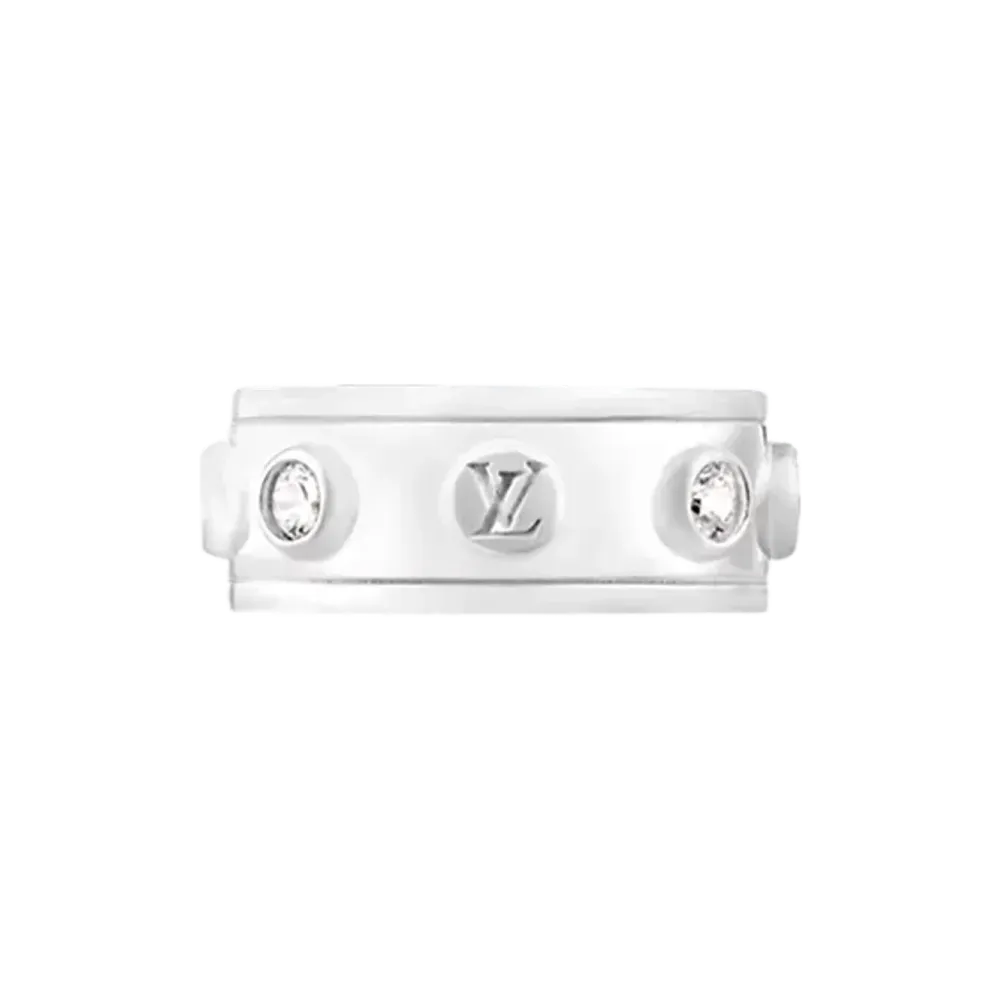 Louis Vuitton LV Studs Ring "Silver"