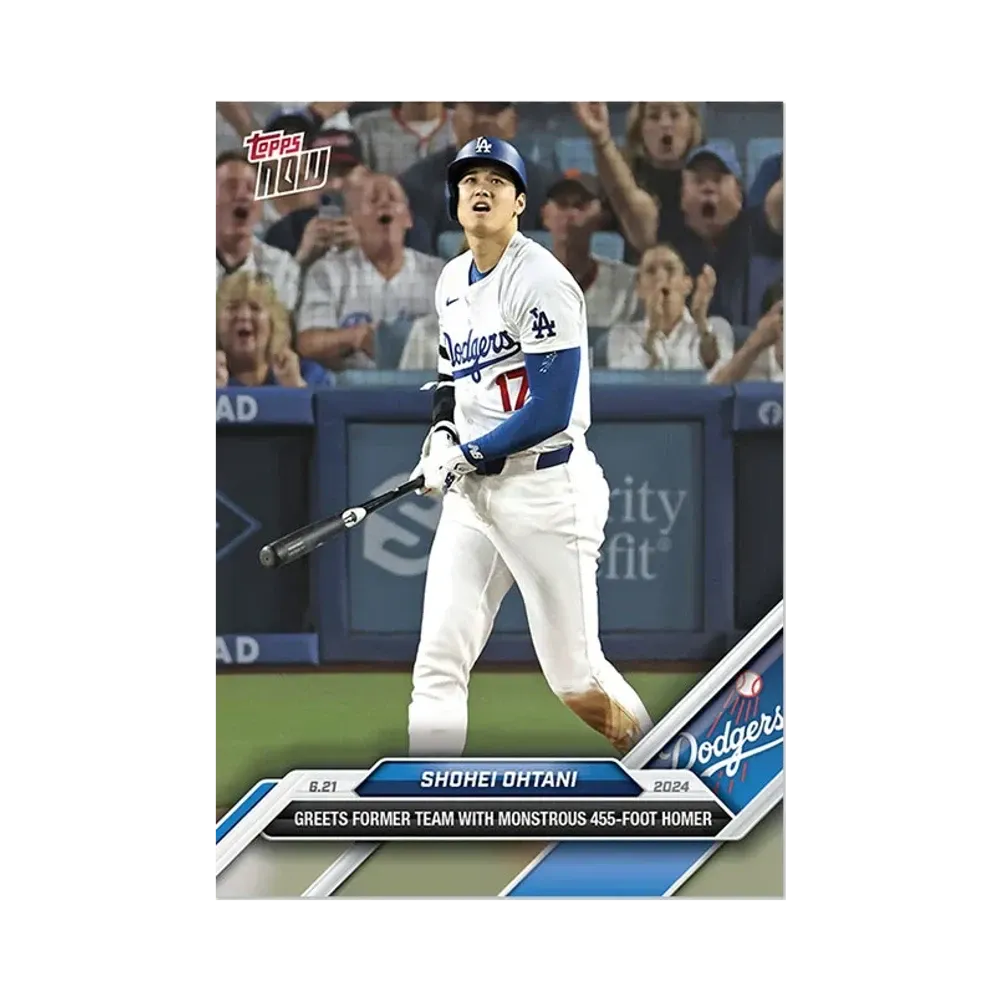 大谷翔平 [328](2024 MLB トップスナウカード)