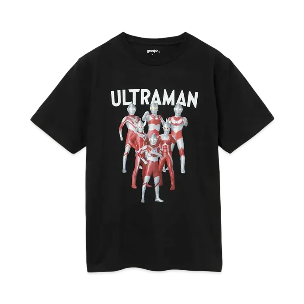 graniph x Ultraman Ultraman 6 Brothers T-Shirt "Black"