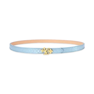 Louis Vuitton LV Flowergram Ardillon 18mm Belt "Blue"