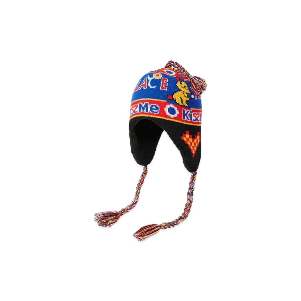 PALACE Cute Ear Flapper Beanie "Black"
